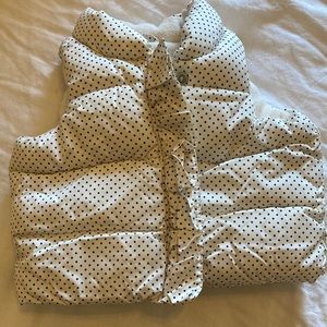 Baby Gap- Polka dot puffer vest